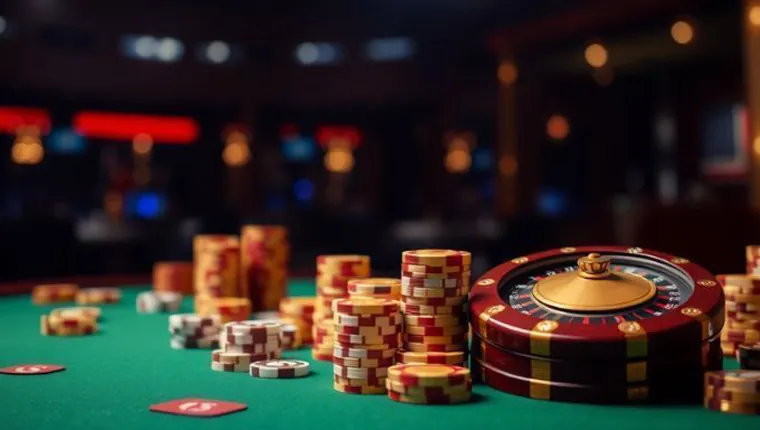Texas Hold'em Poker Table